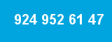 924 952 61 47 924 952 61 47